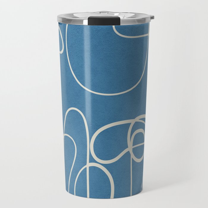 Lines in Space 5 Travel Mug Gallery Image 1