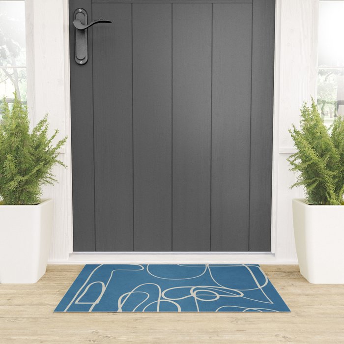 Lines in Space 5 Welcome Mat Gallery Image 3