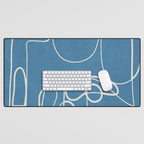 Lines in Space 5 Desk Mat Gallery Image 1