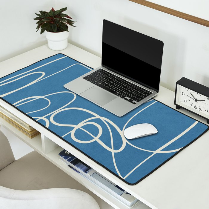 Lines in Space 5 Desk Mat Gallery Image 2