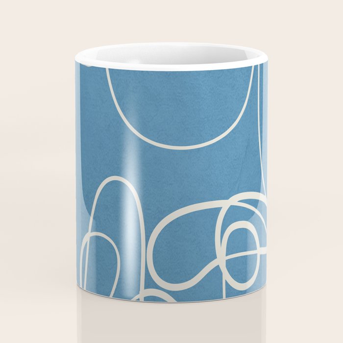 Lines in Space 5 Coffee Mug Gallery Image 4
