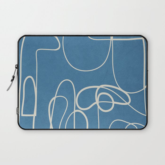 Lines in Space 5 Laptop Sleeve Gallery Image 1