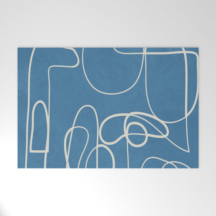 Lines in Space 5 Welcome Mat Gallery Image 1