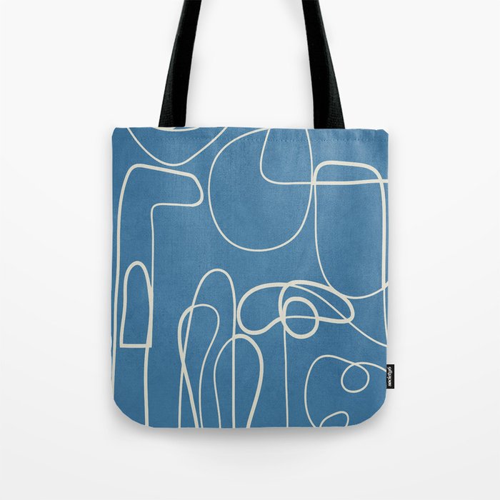 Lines in Space 5 Tote Bag Gallery Image 1