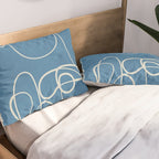 Lines in Space 5 Pillow Sham Gallery Image 2