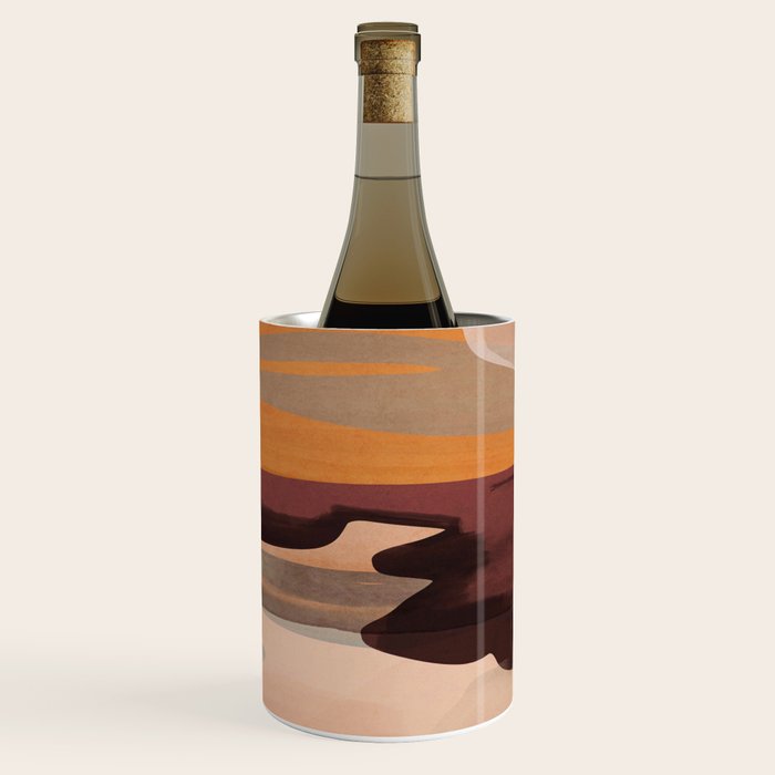 Abstract Art Landscape 70 Wine Chiller Gallery Image 1