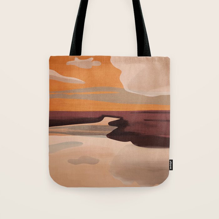 Abstract Art Landscape 70 Tote Bag Gallery Image 1
