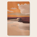 Abstract Art Landscape 70 Cutting Board Gallery Image 1