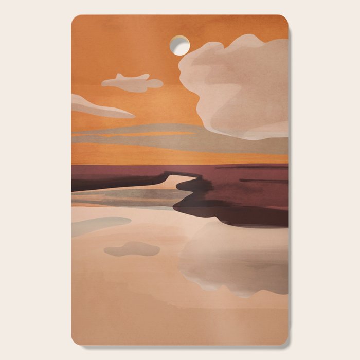 Abstract Art Landscape 70 Cutting Board Gallery Image 1