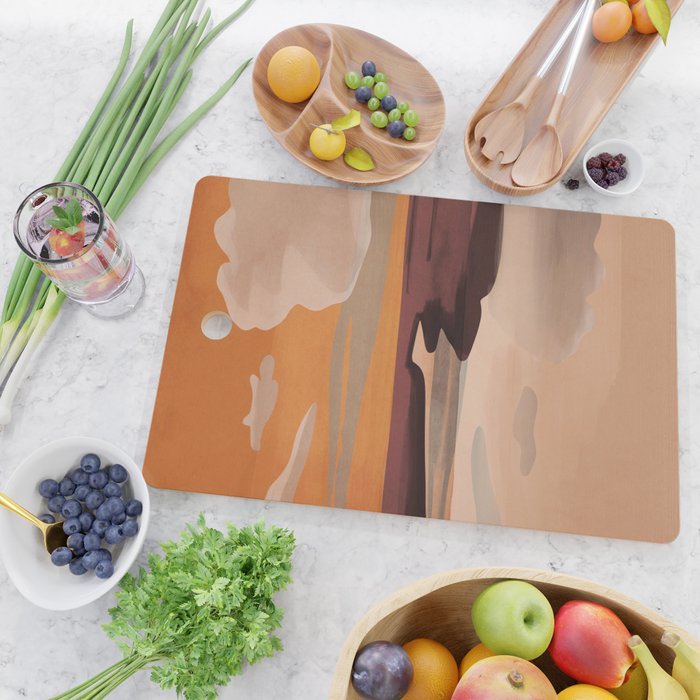 Abstract Art Landscape 70 Cutting Board Gallery Image 2