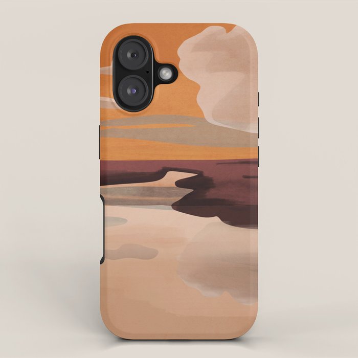 Abstract Art Landscape 70 iPhone Case Gallery Image 1