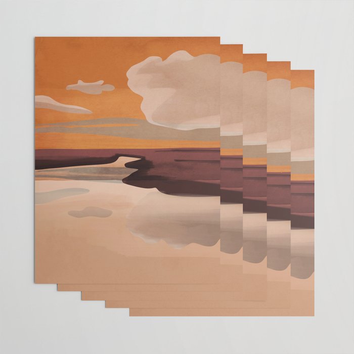 Abstract Art Landscape 70 Wrapping Paper Gallery Image 3