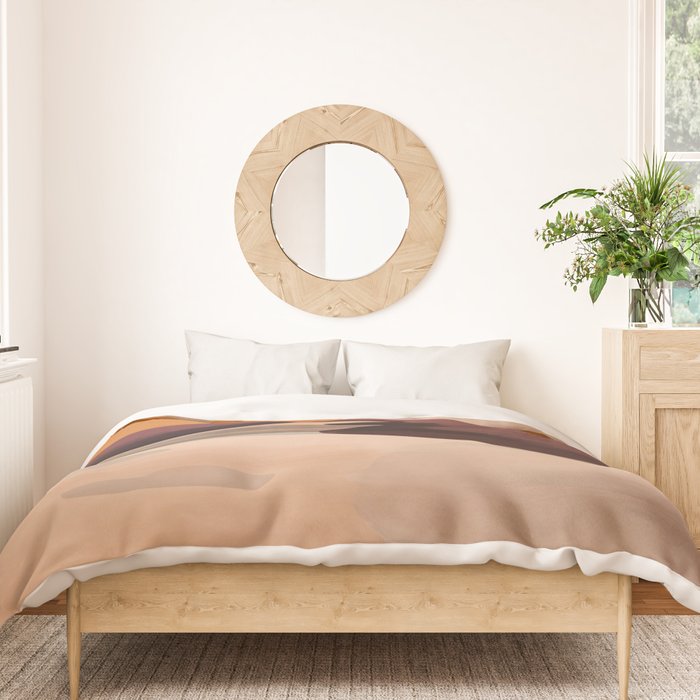 Abstract Art Landscape 70 Duvet Cover Gallery Image 3