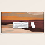 Abstract Art Landscape 70 Desk Mat Gallery Image 1