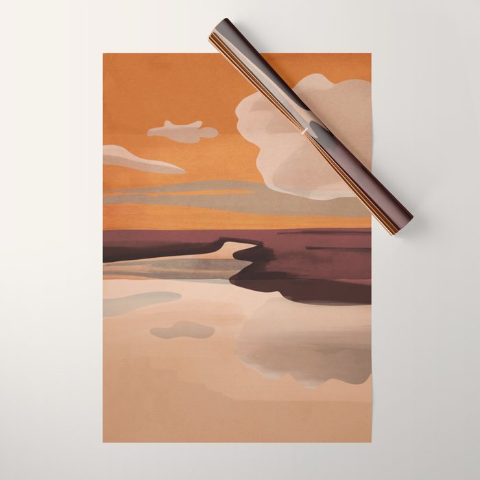 Abstract Art Landscape 70 Wrapping Paper Gallery Image 1