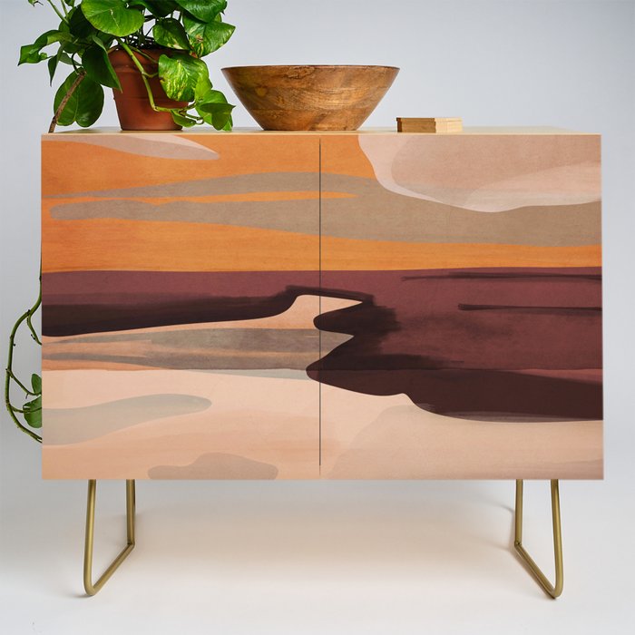 Abstract Art Landscape 70 Credenza Gallery Image 1