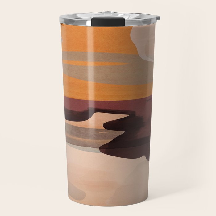 Abstract Art Landscape 70 Travel Mug Gallery Image 1
