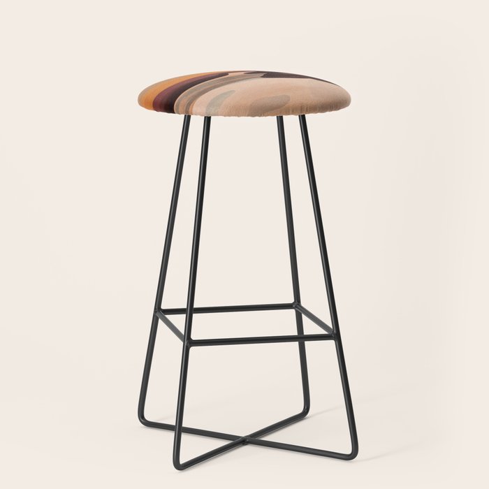 Abstract Art Landscape 70 Stool Gallery Image 1