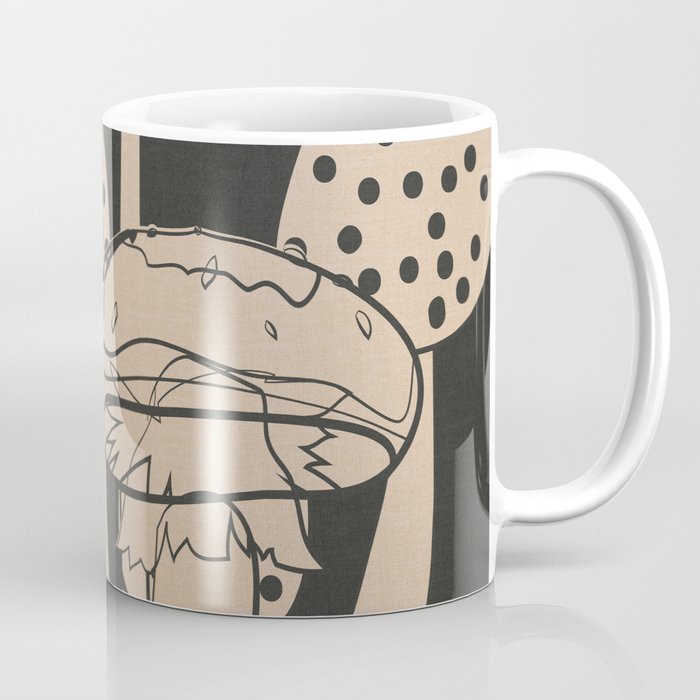 Abstract Mushrooms 1 Coffee Mug Gallery Image 1