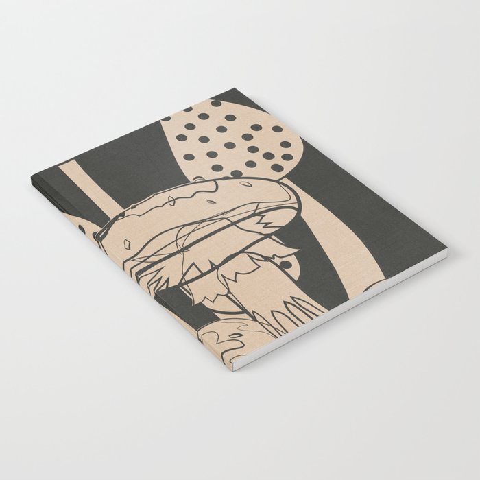 Abstract Mushrooms 1 Notebook Gallery Image 2