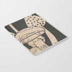 Abstract Mushrooms 1 Notebook Gallery Image 2