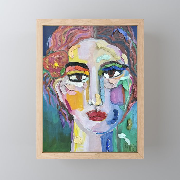 Chip Face Mini Art Print Gallery Image 1