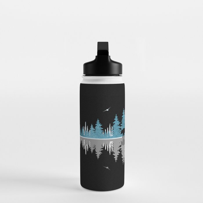 The Sounds Of Nature - Music Sound Wave Water Bottle Gallery Image 3