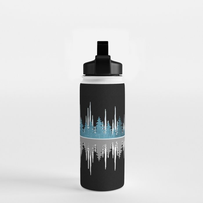 The Sounds Of Nature - Music Sound Wave Water Bottle Gallery Image 2