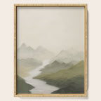 Sage Landscape III Serving Tray Gallery Image 1