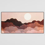 Amber Clouds Desk Mat Gallery Image 3