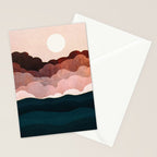 Amber Clouds Stationery Card Gallery Image 2