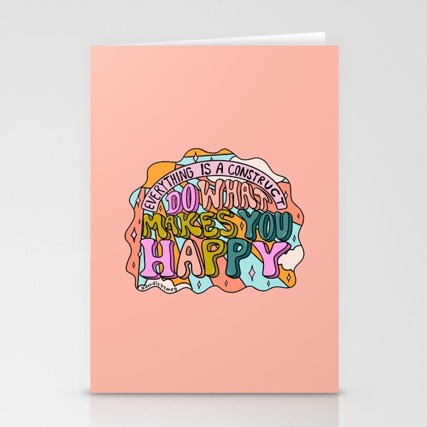 Do What Makes You Happy Stationery Card Gallery Image 1