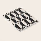 Hollywood Regency 261 Scandi Black and Linen White Notebook Gallery Image 3