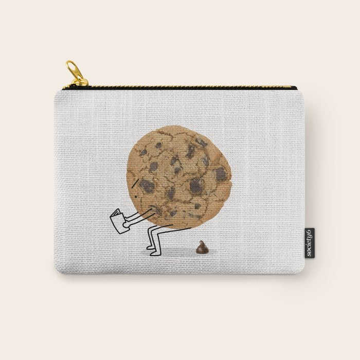 The Making of Chocolate Chips Carry All Pouch Gallery Image 1