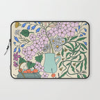 Ukrainian Flower Vase and Cherries Laptop Sleeve Gallery Image 1