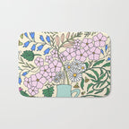 Ukrainian Flower Vase and Cherries Bath Mat Gallery Image 1