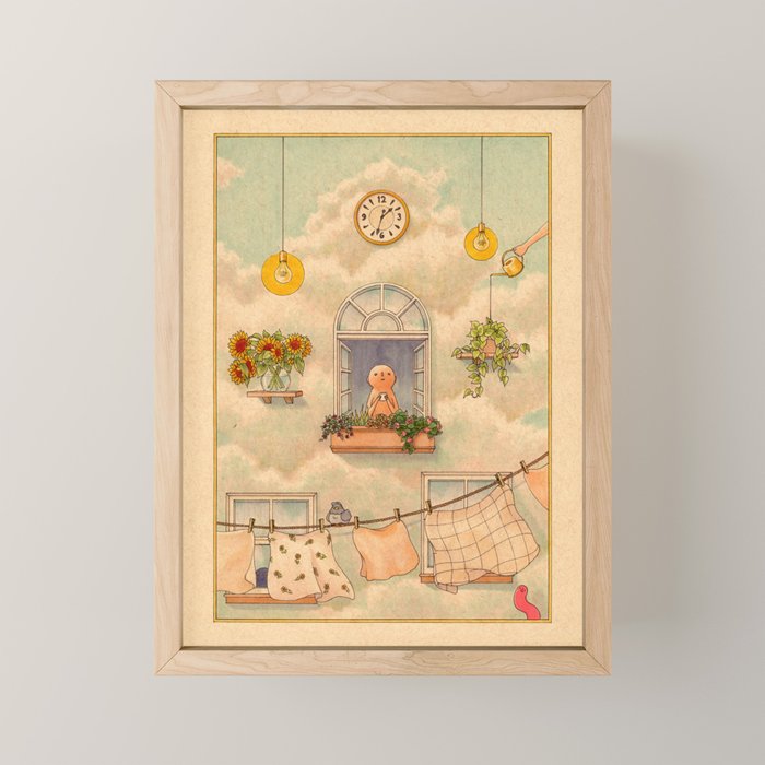 Summertime Mini Art Print Gallery Image 1