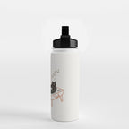 Cat and Plant 78: Vinyl Cat Water Bottle Gallery Image 2