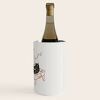 Cat and Plant 78: Vinyl Cat Wine Chiller Gallery Image 3