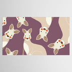 Kangaroo, Animal Portrait Tablecloth Gallery Image 2