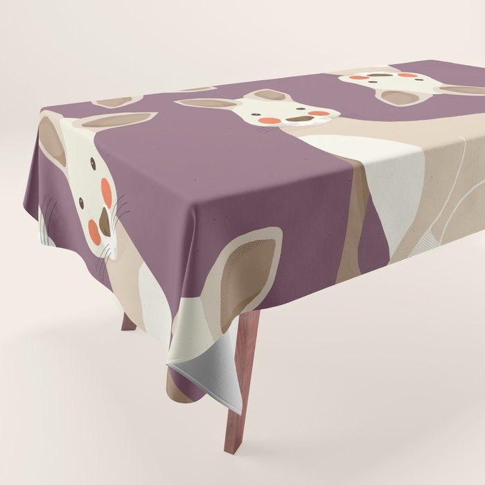 Kangaroo, Animal Portrait Tablecloth Gallery Image 1
