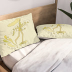 push daisies skate // retro surf art by surfy birdy Pillow Sham Gallery Image 2