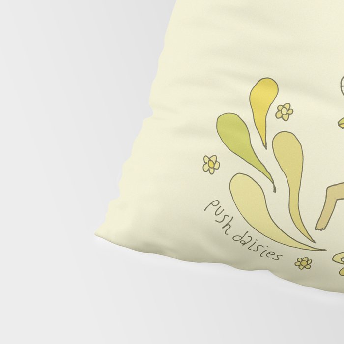 push daisies skate // retro surf art by surfy birdy Pillow Sham Gallery Image 4