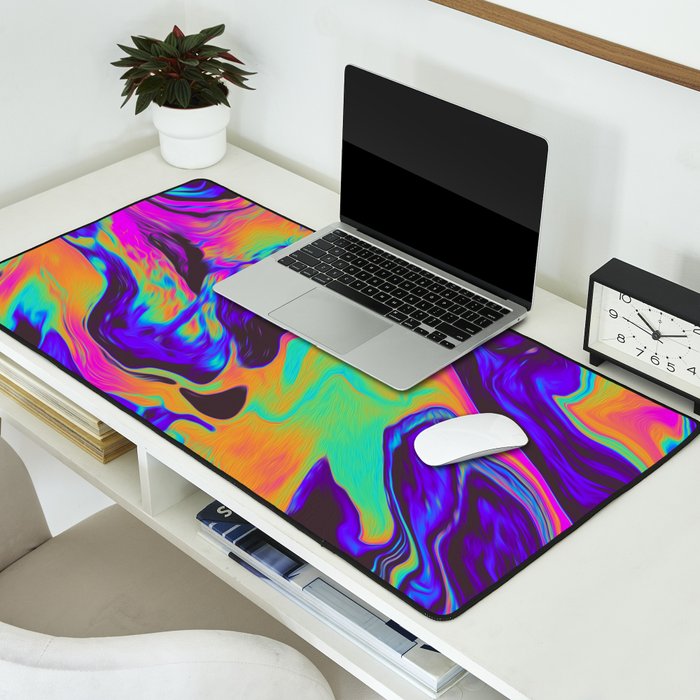 YOU LOOK LIKE YOU'VE BEEN FOR BREAKFAST AT THE HEARTBREAK HOTEL Desk Mat Gallery Image 2