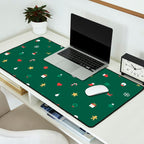 Geometric christmas decoration pattern Desk Mat Gallery Image 2