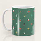Geometric christmas decoration pattern Coffee Mug Gallery Image 3