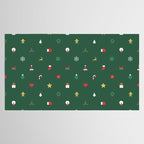 Geometric christmas decoration pattern Tablecloth Gallery Image 2