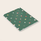 Geometric christmas decoration pattern Notebook Gallery Image 3