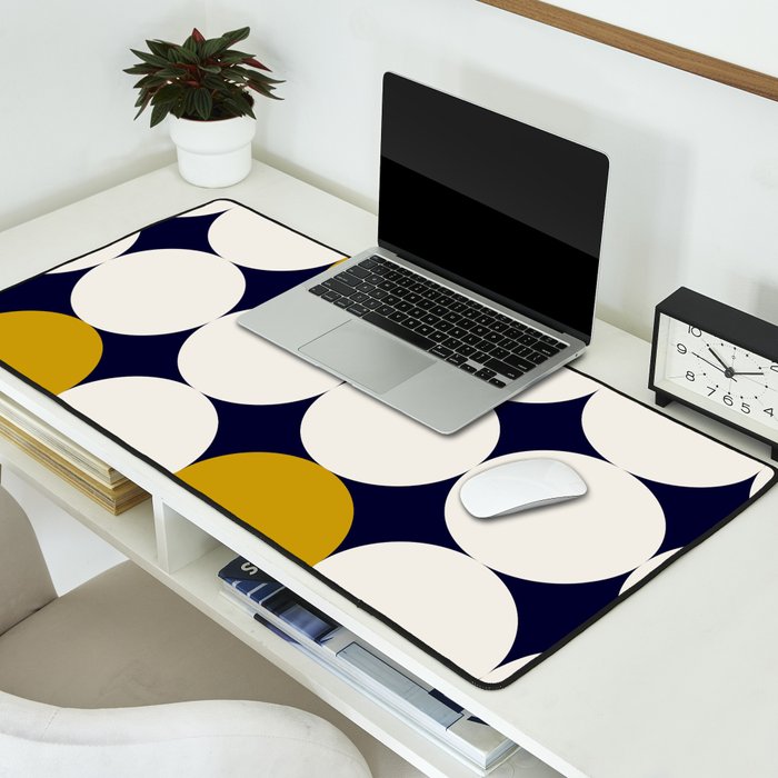 expectant iteration bauhaus Desk Mat Gallery Image 2
