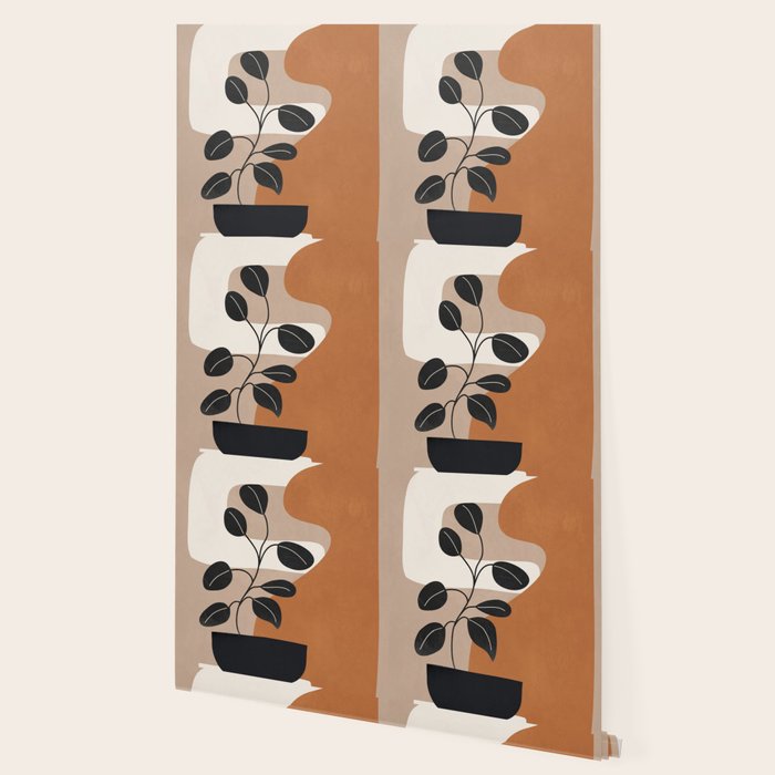 Modern Abstract Minimal Shapes Branches Art 7 Wallpaper Gallery Image 2